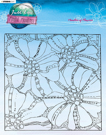 Studio Light Just Low Mindful Moodling Clear StampMoodles of Flowers (JL-MM-STAMP192) (OUTLET) Studio Light Just Low Mindful Moodling Clear StampMoodles of Flowers (JL-MM-STAMP192) (OUTLET)