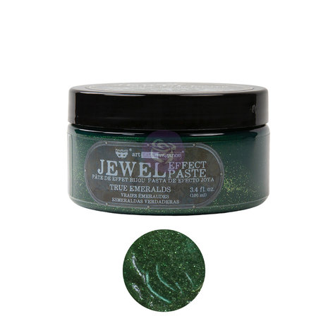 Finnabair Art Extravagance Jewel Effect Paste True Emeralds (100ml) (969035) (DISCONTINUED)