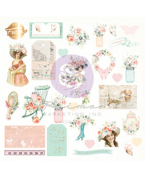 Prima Marketing Peach Tea Ephemera (29pcs) (997557) (DISCONTINUED) Prima Marketing Peach Tea Ephemera (29pcs) (997557) (DISCONTINUED)