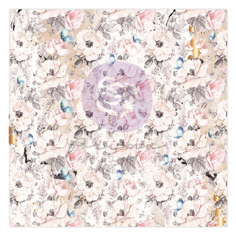 Prima Marketing Indigo Vellum with Foil 12x12 Inch Sheet (998356) (DISCONTINUED) Prima Marketing Indigo Vellum with Foil 12x12 Inch Sheet (998356) (DISCONTINUED)