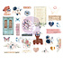 Indigo Chipboard Stickers (26pcs) (998288) (DISCONTINUED) Indigo Chipboard Stickers (26pcs) (998288) (DISCONTINUED)