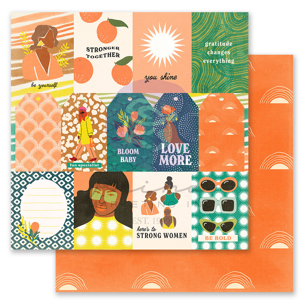 Prima Marketing Majestic 12x12 Inch Paper Pad (656331) (DISCONTINUED) Prima Marketing Majestic 12x12 Inch Paper Pad (656331) (DISCONTINUED)