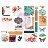 Prima Marketing Painted Floral Stickers (656324) (DISCONTINUED)