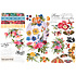 Painted Floral Rub On Transfers (3pcs) (656317) (DISCONTINUED) Painted Floral Rub On Transfers (3pcs) (656317) (DISCONTINUED)