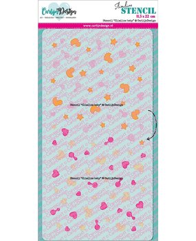 CarlijnDesign Stencil Slimline Baby (CDSC-0018) (DISCONTINUED)