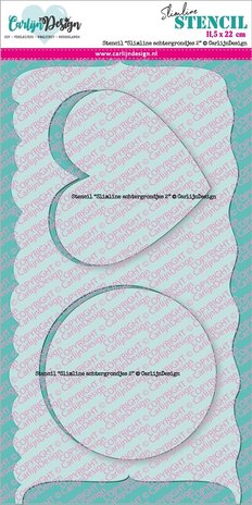 CarlijnDesign Stencil Slimline Achtergrondjes 2 (CDSC-0019) (DISCONTINUED) CarlijnDesign Stencil Slimline Achtergrondjes 2 (CDSC-0019) (DISCONTINUED)