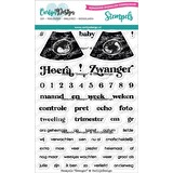 CarlijnDesign Clear Stamps Pregnant Ultrasounds (CDST-0079) (DISCONTINUED)