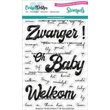 CarlijnDesign Stempels Grote Teksten 5 (CDST-0083) (DISCONTINUED)
