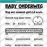 CarlijnDesign Stempels Baby Onderweg (CDST-0080) (OUTLET) CarlijnDesign Stempels Baby Onderweg (CDST-0080) (OUTLET)