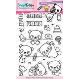 CarlijnDesign Stempels Baby Panda (CDJD-0024) (DISCONTINUED)