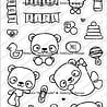 CarlijnDesign Stempels Baby Panda (CDJD-0024) (OUTLET)