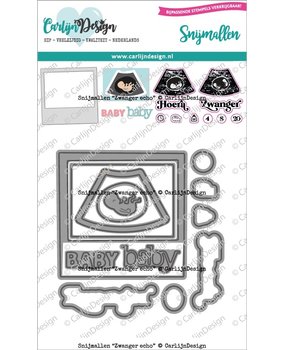 CarlijnDesign Dies Pregnant Ultrasound (CDSN-0150) (DISCONTINUED)