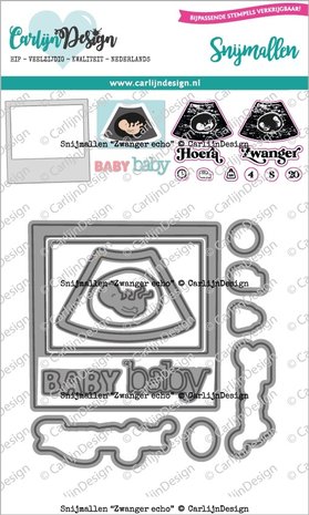 CarlijnDesign Dies Pregnant Ultrasound (CDSN-0150) (DISCONTINUED)