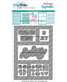 CarlijnDesign Dies A6 Coverplate Window Baby (CDSN-0149) CarlijnDesign Dies A6 Coverplate Window Baby (CDSN-0149)