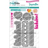 CarlijnDesign Snijmallen Baby Onderweg (CDSN-0153) (DISCONTINUED)