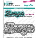 CarlijnDesign Dies Grote Teksten 5 Zwanger (CDSN-0154) (DISCONTINUED)