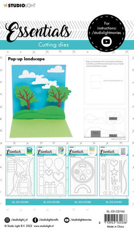 Studio Light Pop-Up Landscape Cutting Dies (SL-ES-CD164) (OUTLET) Studio Light Pop-Up Landscape Cutting Dies (SL-ES-CD164) (OUTLET)