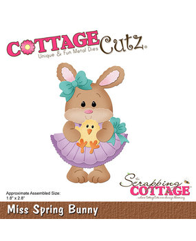 Scrapping Cottage Miss Spring Bunny (CC-997) (OUTLET)