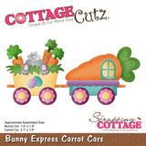 Scrapping Cottage Bunny Express Carrot Cars (CC-991) (OUTLET)