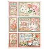Stamperia A4 Rice Paper Casa Granada Cards (6 pcs) (DFSA4653) (DISCONTINUED)