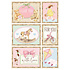A4 Rice Paper Daydream Cards Pink (6 pcs) (DFSA4679) (OUTLET)