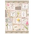 A4 Rice Paper Romantic Garden House Letters and Flowers (6 pcs) (DFSA4669) (DISCONTINUED)