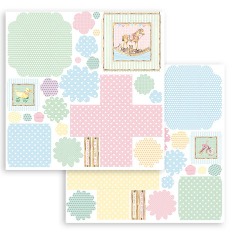 Stamperia 3D Paper Kit 12x12 Inch Daydream Exploding Box (SBPOP12) (DISCONTINUED) Stamperia 3D Paper Kit 12x12 Inch Daydream Exploding Box (SBPOP12) (DISCONTINUED)