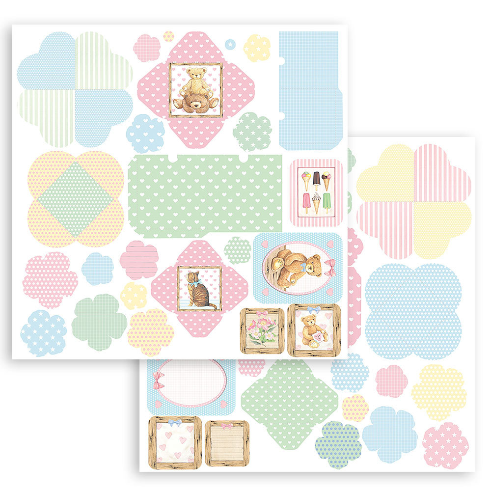 Stamperia 3D Paper Kit 12x12 Inch Daydream Exploding Box (SBPOP12) (DISCONTINUED) Stamperia 3D Paper Kit 12x12 Inch Daydream Exploding Box (SBPOP12) (DISCONTINUED)