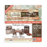 Stamperia 3D Paper Kit 12x12 Inch Casa Granada (SBPOP09) (DISCONTINUED)