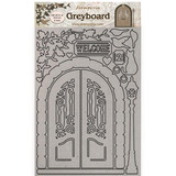 Stamperia Greyboard A4 Casa Granada Welcome Door (KLSPDA449) (DISCONTINUED)