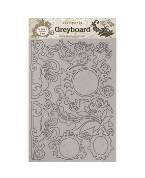 Stamperia Greyboard A4 Casa Granada Decorations (KLSPDA451) (DISCONTINUED)