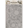 Stamperia Greyboard A4 Casa Granada Decorations (KLSPDA451) (DISCONTINUED)