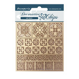 Stamperia Decorative Chips Casa Granada Tiles (SCB109) (DISCONTINUED)