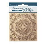 Stamperia Decorative Chips Casa Granada Plate (SCB108) (DISCONTINUED)