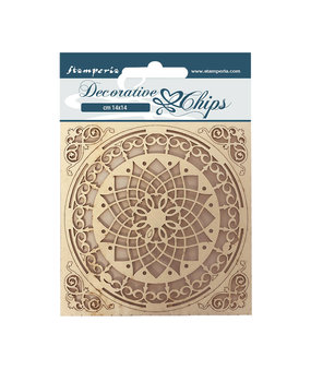 Stamperia Decorative Chips Casa Granada Plate (SCB108) (DISCONTINUED)