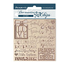 Stamperia Decorative Chips Daydream Writings (SCB124) (DISCONTINUED)