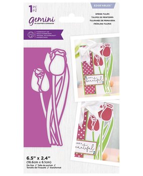 Gemini Spring Tulips Edge'ables Dies (GEM-MD-EDG-SPTU) (DISCONTINUED) Gemini Spring Tulips Edge'ables Dies (GEM-MD-EDG-SPTU) (DISCONTINUED)