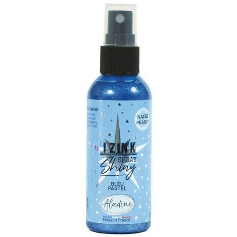Aladine Izink Spray Shiny Bleu Pastel (80ml) (80567) (DISCONTINUED)