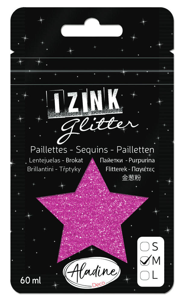 Aladine Izink Glitter Fushia (M/60ml) (80978) (OUTLET) Aladine Izink Glitter Fushia (M/60ml) (80978) (OUTLET)