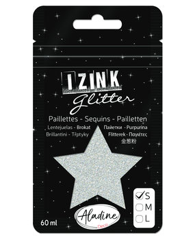Aladine Izink Glitter Argente 2 (S/60ml) (80989) (OUTLET)