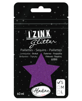 Aladine Izink Glitter Violet (S/60ml) (80946) (OUTLET)