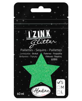 Aladine Izink Glitter Vert Pastel 2 (S/60ml) (80985) (OUTLET)
