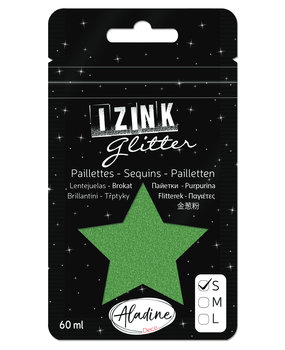 Aladine Izink Glitter Vert Fonce (S/60ml) (80963) (OUTLET)