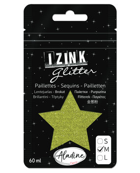 Aladine Izink Glitter Vert Clair (M/60ml) (80975) (OUTLET)