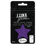 Aladine Izink Glitter Violet Fonce (S/60ml) (80994) (OUTLET)