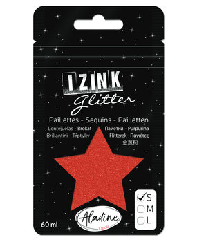 Aladine Izink Glitter Rouge 1 (S/60ml) (80960) (OUTLET)