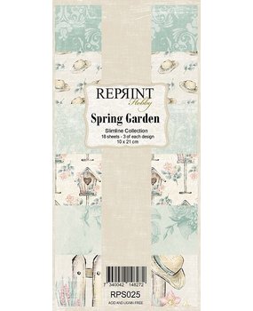 Reprint Spring Garden Slimline Paper Pack (RPS025) (OUTLET)