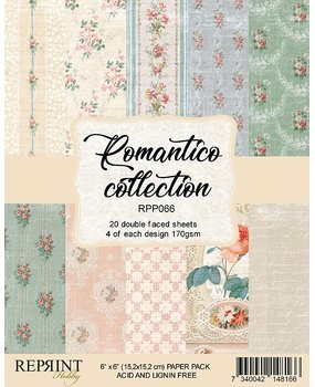Reprint Romantico Collection 6x6 Inch Paper Pack (RPP066) (DISCONTINUED) Reprint Romantico Collection 6x6 Inch Paper Pack (RPP066) (DISCONTINUED)