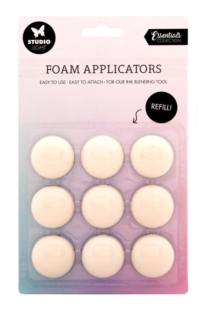 Studio Light Ink Blending Tool Refill Foam Pads (9pcs) (SL-ES-INKAP02) (BASIC) Studio Light Ink Blending Tool Refill Foam Pads (9pcs) (SL-ES-INKAP02) (BASIC)