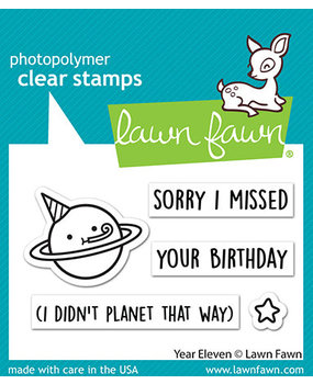 Lawn Fawn Year Eleven Clear Stamps (LF2786) (OUTLET)